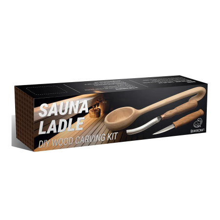 Set de sculptura lingura pentru sauna BeaverCraft DIY11, 20 piese [3]