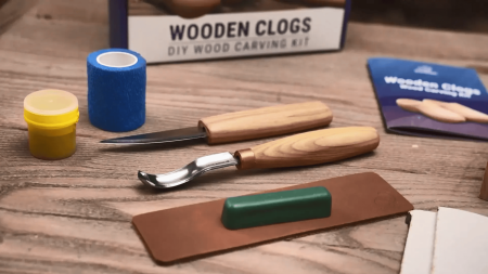 Set de sculptura saboti BeaverCraft DIY10, 20 piese [1]