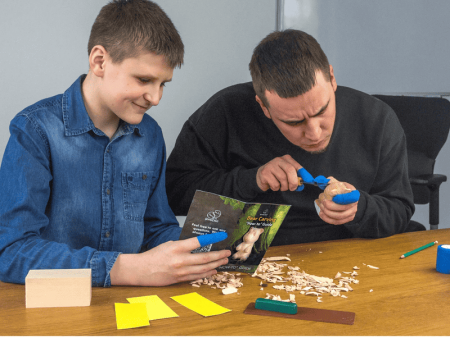 Set de sculptura ursulet BeaverCraft DIY05, 6 piese [8]