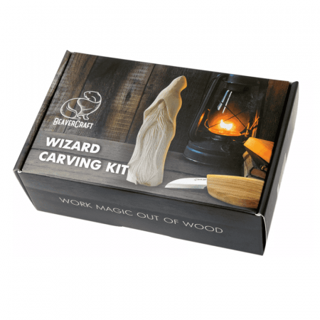 Set de sculptura vrajitor BeaverCraft DIY03, 5 piese [5]