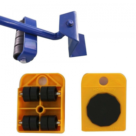 Set de suporti pentru transportat si ridicat mobila Toolland QT108, 150 Kg [2]
