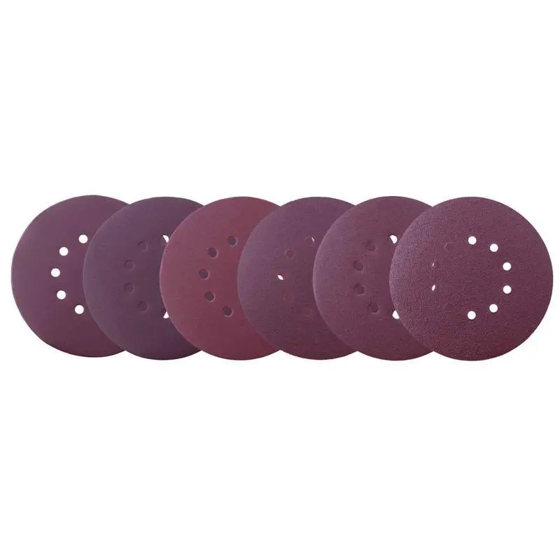 Accesorii de Slefuire - Set discuri abrazive pentru masinile de slefuit Scheppach 5903801701, Ø225 mm, granulatie 80-240, 6 piese