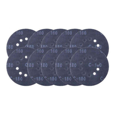 Accesorii de Slefuire - Set discuri abrazive pentru masinile de slefuit Scheppach 7903800709, Ø225 mm, granulatie 80-180, 10 piese