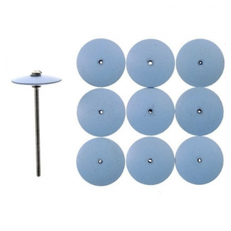 Set discuri abrazive pentru metal, slefuire fina Proxxon 28293, Ø22 mm, 11 piese [1]