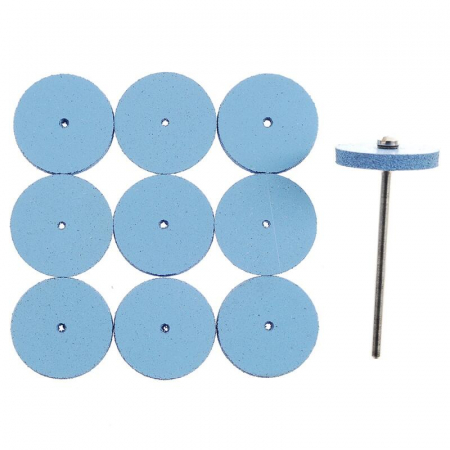 Set discuri abrazive pentru metal, slefuire fina Proxxon 28294, Ø22 mm, 11 piese [2]