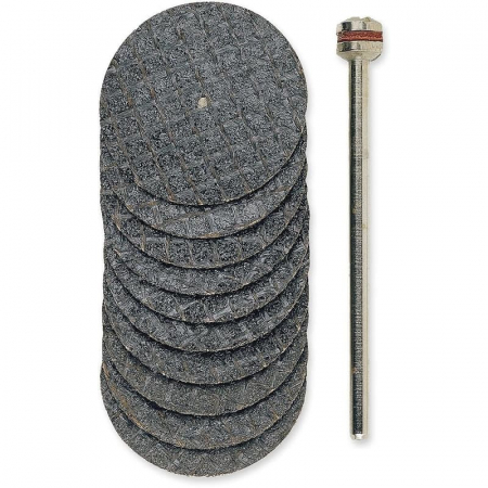 Set discuri din oxid de aluminiu, taiere lemn, inox, plastic Proxxon 28808, Ø22 mm, 11 piese [1]