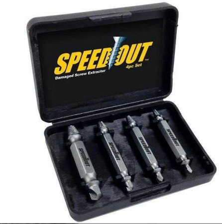 Filiere si Tarozi - Set extractoare suruburi ROX Wood 153ROX0070, 2-8 mm, 4 piese