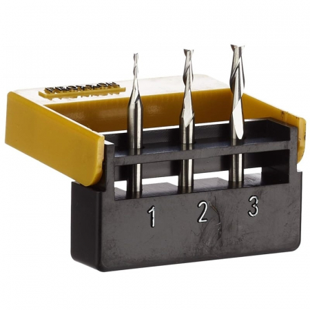 Set freze din carbura de tungsten Micromot 27116, Ø1-Ø3 mm, 3 piese [2]