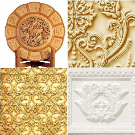 Set freze pentru lemn de gravat si sculptat ROX Wood 153ROX0065, 7 piese [3]