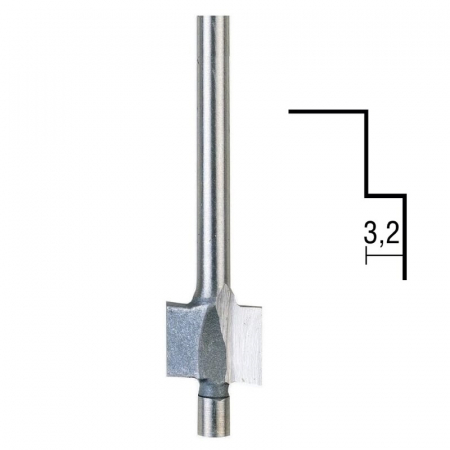 Set freze pentru lemn Micromot Proxxon PRXN29020, Ø3.2 mm, 10 piese [8]