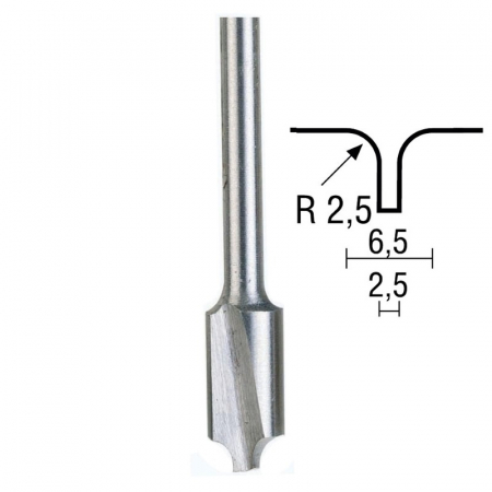 Set freze pentru lemn Micromot Proxxon PRXN29020, Ø3.2 mm, 10 piese [9]