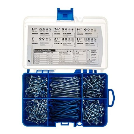 Set holtsuruburi pentru gauri in lemn Kreg SK04, 260 piese [1]