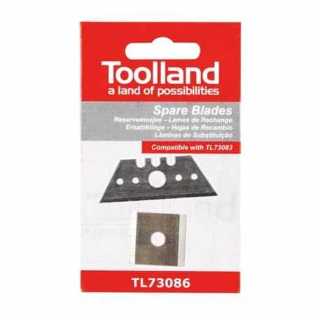 Cuttere - Set lame de rezerva pentru dispozitiv de taiat rigips Toolland TL73086, 2 bucati