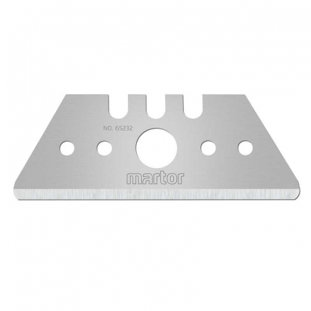 Set lame de rezerva tip trapez pentru cuttere profesionale Martor 65232.70, 10 bucati