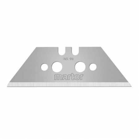Set lame de rezerva tip trapez pentru cuttere profesionale Martor 99.701 10 bucati