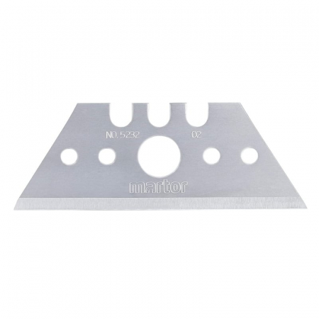 Set lame de rezerva tip trapez pentru cuttere profesionale Martor 5232, 10 bucati [2]