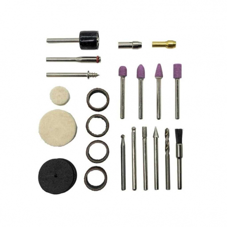 Set masina pentru gaurit si frezat ROX Wood 153ROX0093, 25 piese [2]