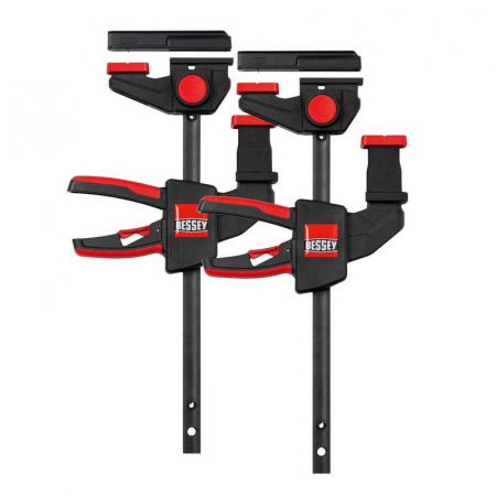 Scule Tamplarie - Set menghine de masa pentru sine de ghidaj Bessey EZR15-6SET, 60x30 mm, 2 bucati