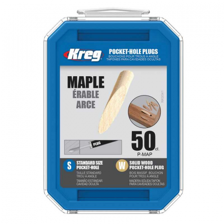 Scule multifunctionale si accesorii - Set mufe pentru gauri in lemn Kreg P-MAP, 50 bucati