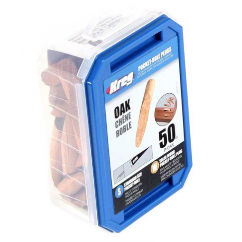 Set mufe pentru gauri in lemn Kreg P-OAK, 50 bucati [1]