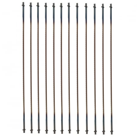 Set panze de rezerva cu pin pentru fierastrau de traforaj Micromot Proxxon 28745, 127 mm, 25 DPI, 12 bucati [1]