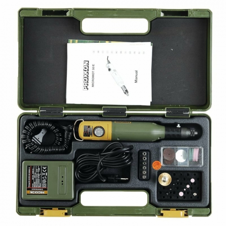 Set pentru gravat, gaurit, frezat Micromot 60/E Proxxon 28515, 40 W, 20000 rpm [8]