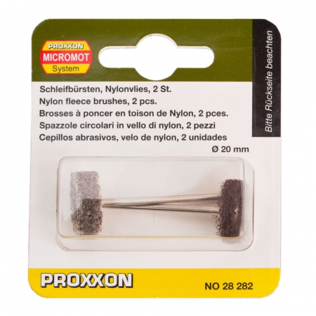 Set perii din nylon, slefuire metal Proxxon PRXN28282, Ø20 mm, 2 bucati [0]