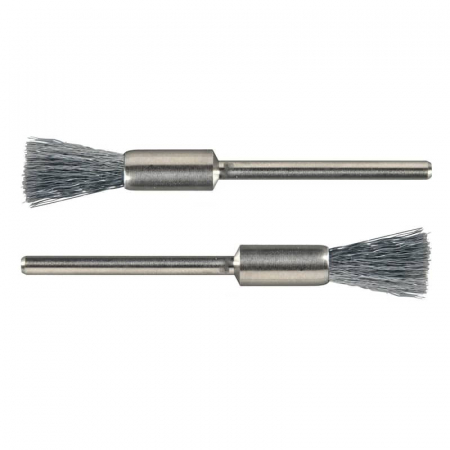 Set perii din otel inoxidabil, slefuire metal Proxxon 28955, Ø8 mm, 2 bucati [1]