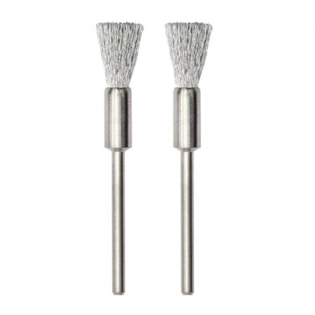 Set perii din otel inoxidabil, slefuire metal Proxxon 28955, Ø8 mm, 2 bucati [2]