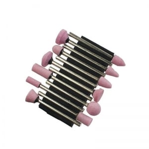 Accesorii polizoare drepte - Set pietre pentru slefuire Mannesmann 92560, 12 piese