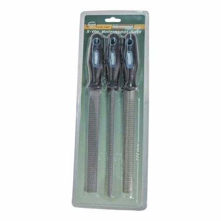 Set pile pentru lemn Mannesmann 61030, 200 mm, 3 piese [1]