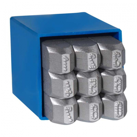 Set poansoane de marcat cifre Gravurem 14306000, 6 mm, 9 piese [1]