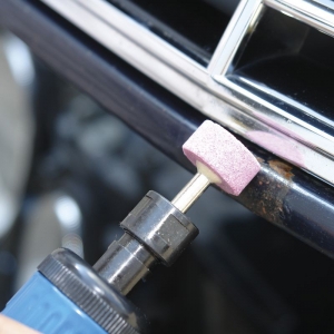 Polizor pneumatic Gude 40032, 1/4'', 22000 rpm, set 15 piese [2]