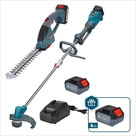 Foarfece Electrice - Set promoțional pentru îngrijirea grădinii KS SHT-BCT-SET