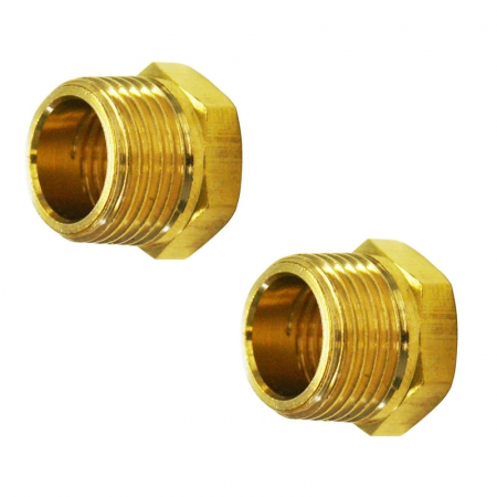 Scule Pneumatice - Set reductii aer comprimat de la 3/8" la 1/4" Gude 41048, 2 bucati