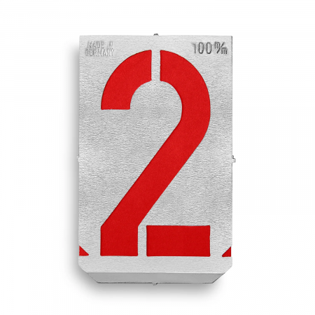 Set sabloane vopsire cifre Gravurem 7000500Z, 50 mm, 10 piese [1]