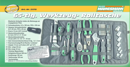 Set scule combinate Mannesmann 21170, 65 piese [7]