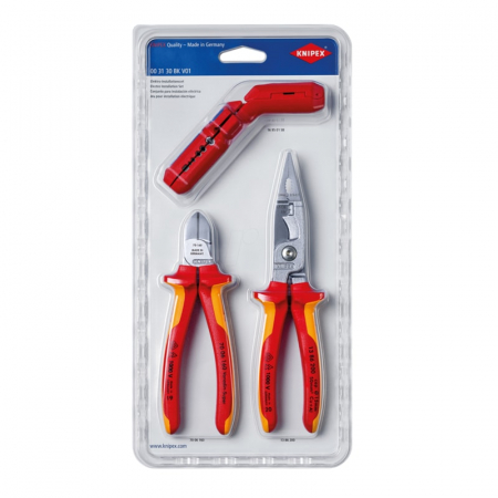 Set scule de mana izolate Knipex 00 31 30 BK V01, 3 piese [1]