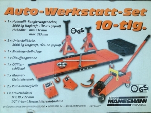Set scule pentru atelier auto Mannesmann M00350, 10 piese [1]