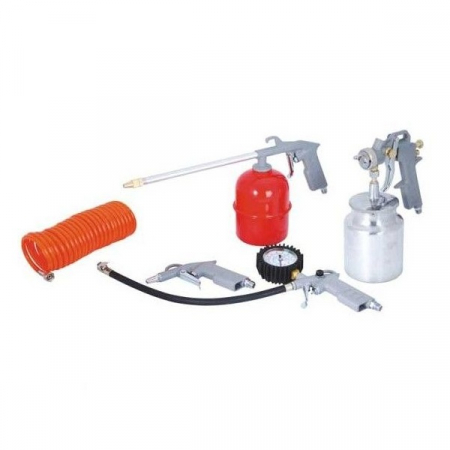 Set Pneumatic & Truse Unelte Pneumatice - Set scule pneumatice Troy 2008, 5 piese