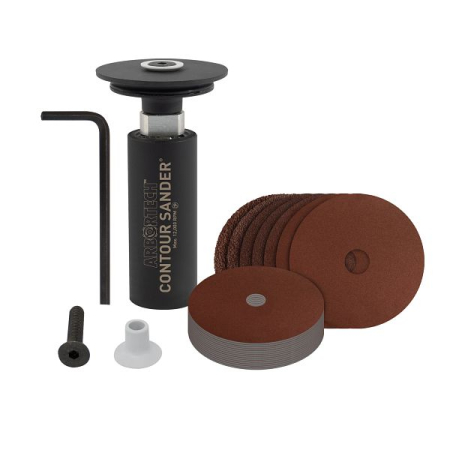 Suporti & Adaptoare Polizor Unghiular - Set sistem excentric plus accesorii de slefuire lemn Arbortech SAN.FG.210.60, 25 piese