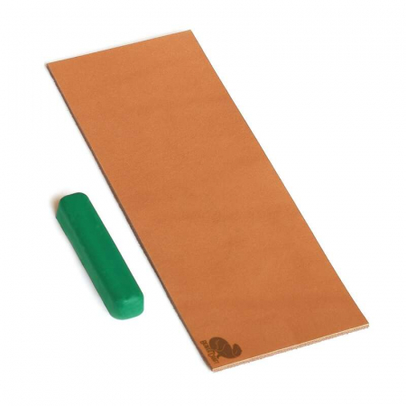 Scule Electrice & Unelte - Set strop din piele si compus pentru ascutit cutite BeaverCraft LS2P1, 2 piese