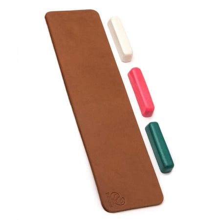 Scule Electrice & Unelte - Set strop din piele si compusi pentru ascutit cutite BeaverCraft LS7P03, 4 piese