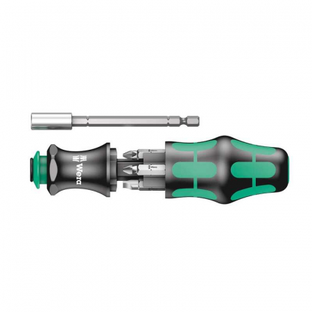 Set Biti - Set surubelnita si biti Kraftform Kompakt 28 SB Wera 05073240001, 7 piese