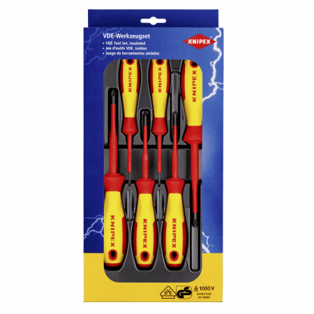 Set surubelnite electrician Knipex 00 20 12 V03, 6 piese [3]