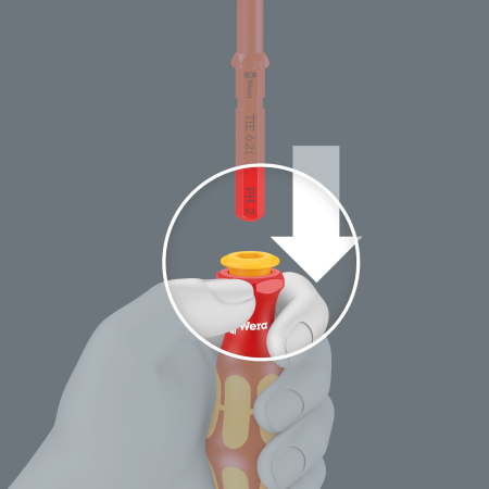 Set surubelnite pentru electrician Kraftform Kompakt VDE 17 Wera 05006612001, 17 piese [1]