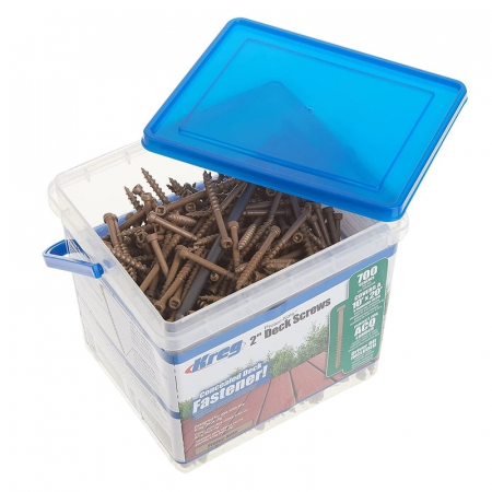 Set suruburi autofiletante Kreg SDK-C2W-700, 53 mm, 701 piese [1]