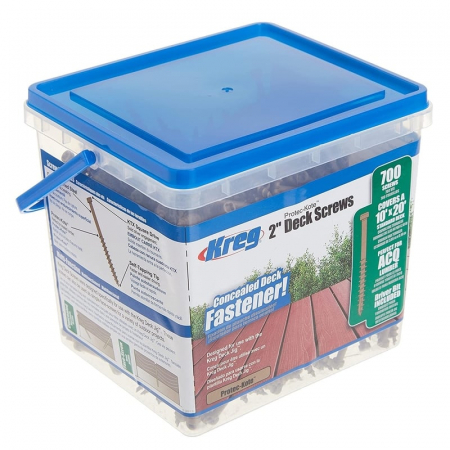 Set suruburi autofiletante Kreg SDK-C2W-700, 53 mm, 701 piese [2]