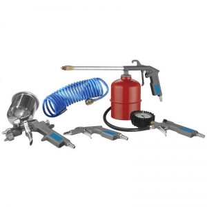 Set Pneumatic & Truse Unelte Pneumatice - Scule pneumatice Gude 84089, 5 piese