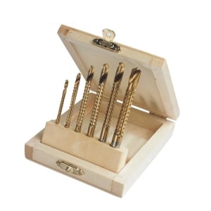 Burghiu metal - Set burghie pentru decupare Mannesmann 54606, Ø3-8 mm, 6 piese